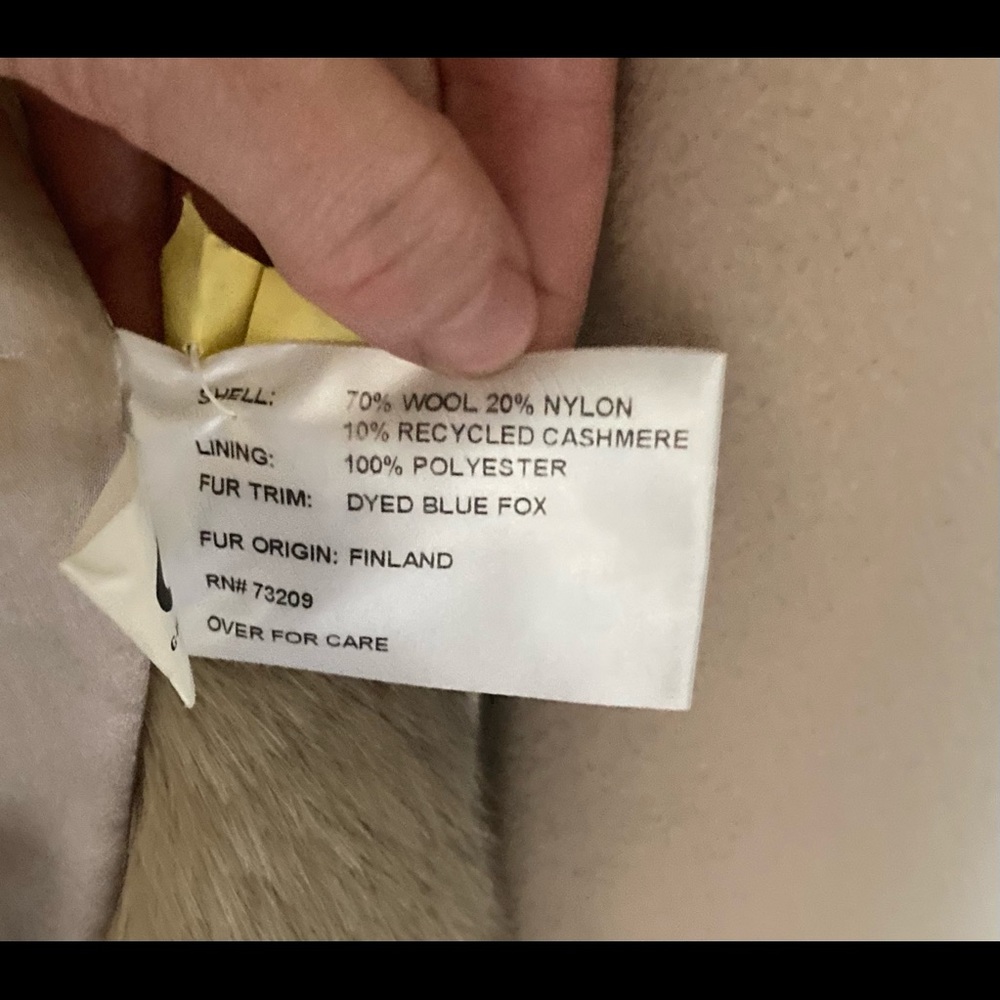 Marvin Richards Winter Fox Fur Trim Coat - Picture 7 of 9